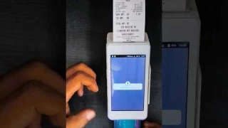 How to use credit card machine💳#shorts