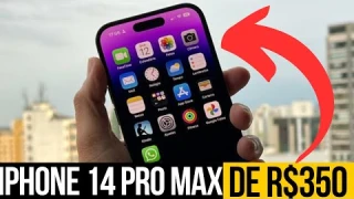 iPhone 14 Pro Max de R$350,00 - Réplica do Original. 1Tb na Versão Global. #iphone14promax