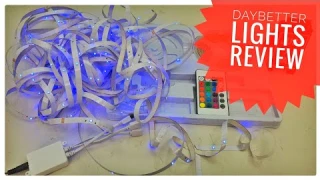 REVIEW & UNBOXING of DAYBETTER Led Lights  *How to Set up & Cut*  Turn Demo