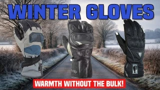 Winter Motorcycle Gloves That Keep You Warm Without the Bulk