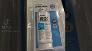 Samsung Refrigerator Water Filter Replacement 🔥 #samsung #waterfilters #replacement