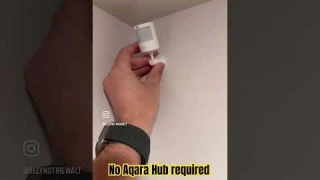This is the brand new Aqara motion sensor with MATTER!) Review coming soon! @Aqara