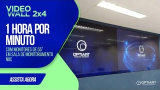 TimeLapse VideoWall 2x4 Monitores de 55"