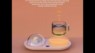 Electric Waterproof Touch Cup Warmer Heating Mat Pad Heater For Tea Coffee Milk