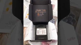 Pack an order with me #jewelry #packingorders #smallbusinessowner #packaging #giftbox