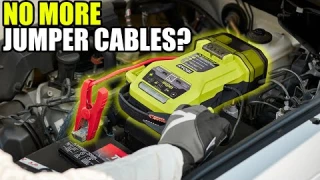 Ryobi 18V One+ 1600 Amp Jump Starter Review (P7101)