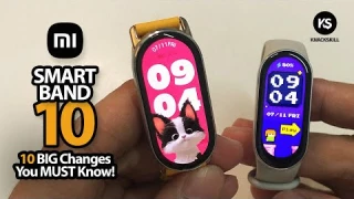 🔥Xiaomi Smart Band 10 vs Mi Band 9 – 10 BIG Changes You MUST Know! #knackskill
