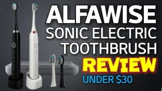 Alfawise S100 Sonic Electric Toothbrush REVIEW
