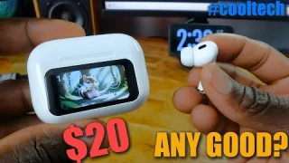 Viral TikTok Shop Earbuds With Color LCD Touchscreen | Are They Any Good?