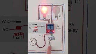 2 Channel Relay Module Signal Simulation without Arduino