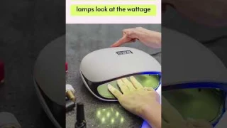 How to Pick a Good UV Nail Lamp #gelnails #gelpolish #gelmanicure