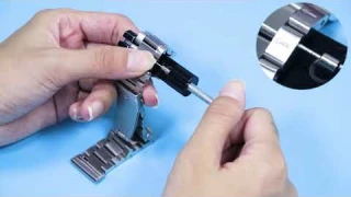 Adjust metal watch band links
