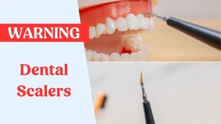 Ultrasonic Tooth Cleaner Warning