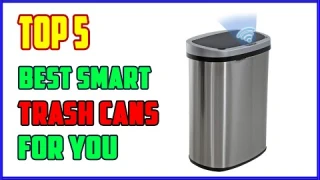TOP 5 Best Smart Trash Cans 2025 | These Smart Trash Cans Are Going VIRAL—Here’s Why