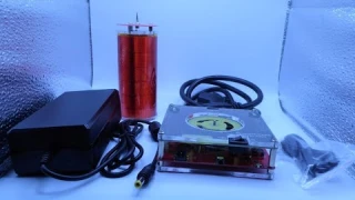 JZENT Bluetooth Music Tesla Coil PLLSSTC Desktop Toy Plasma Loudspeaker Arc Generator Wireles Review