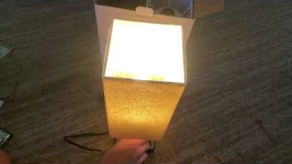 Review of Aooshine Bedside Lamp with USB Port and Outlet - Table Lamp