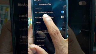how to block numbers not in contact // How to block unknown number // block number