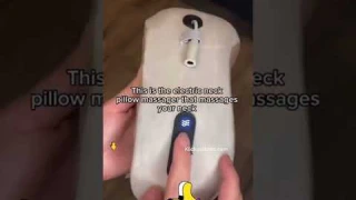 Only For You Quick Buy Klick Gadgests U-Shaped Neck Pillow Massager✨🥰