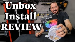 DAYBETTER Led Strip Lights 100ft Smart Light Strips with App Control Remote