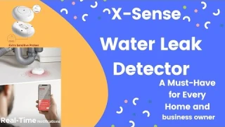 X-Sense Wi-Fi Water Leak Detector: A Must-Have for Every Home and business owner