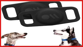 Case-Mate 2-Pack Protective AirTag Case for Dog Collar, Anti-Lost AirTag Loop for Dog GPS Tracker,