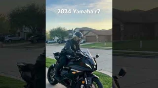 Yamaha r7 2024! My first bike
