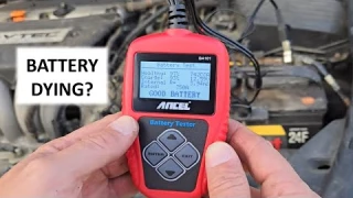 Car Battery Health Tester - Battery-Alternator-Starter - How to Use an Ancel BA101