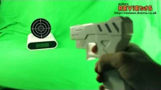 Gadget - Shooting Gun Alarm Clock Target Practice [HD]