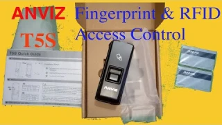 anviz t5 | attendance and access control system | biometric access control system |