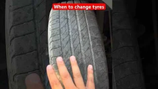 Right time to replace your car tyres | Wear Bars #tyres #yokohama #michelin #bridgestone