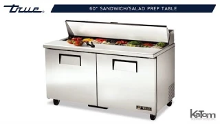 True 60” Sandwich/Salad Prep Table