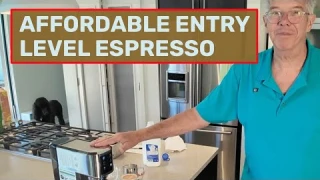 URintells Cuising EM5110-US Entry Level Espresso Machine with Steam Wand