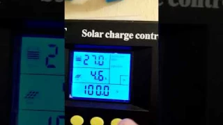settings for Mppt solar charge controller Sy10048