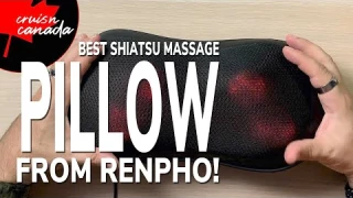 RENPHO Shiatsu Back Massager Pillow | Unboxing & Review