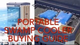 AMAZON SWAMP COOLER REVIEW & ASSEMBLY W/ TIPS IF YOUR THINKING OF BUYING ONE FOR OUTSIDE OR GARAGE