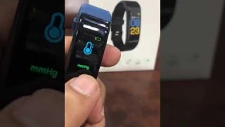 115 plus Smart Bracelet Heart Rate Blood Pressure Smart Band Fitness Tracker