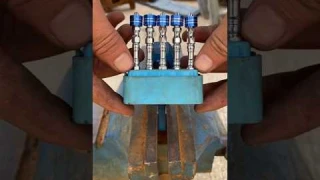 Magnetic Screwdriver Bit Drill Set for Efficient Cordless Drills 5Pcs PH2 Bits|#viral #shorts #short