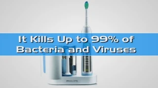 Philips Sonicare FlexCare Sonic Toothbrush with UV Sanitizer