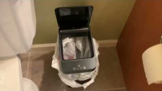 Anborry Bathroom Smart Touchless Trash Can 2 2 Gallon Automatic Motion Sensor Rubbish Can Review