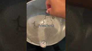 Hot water dip test on curly bulk braiding hair