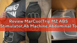 Review MarCoolTrip MZ ABS Stimulator,Ab Machine,Abdominal Toning Belt Workout Portable Ab Stimulator