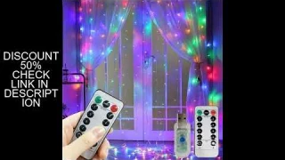 LED Copper Wire Lights Curtain Lights String USB Remote Control Christmas Wedding Bedroom Decoration