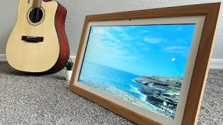 Humblestead 32GB WiFi Digital Photo Frame | 21.5 Inch | 16:9 Aspect Ratio | 1920 * 1080 IPS Full HD