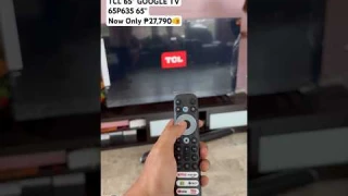 TCL 65 INCHES GOOGLE TV