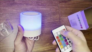 HISUENG Mini Touch Lamp Unboxing and Review