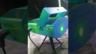 Led Laser Light Projector | Led Mini Stage Light|Diwali Decoration ideas,Sound Activated Laser Light
