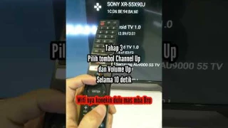 Cara Setting Google assistant Android TV SHARP