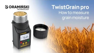 Moisture meter TwistGrain pro – How to measure grain moisture properly