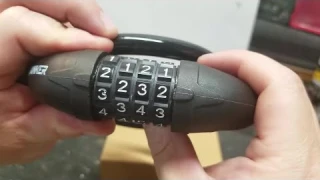 Stress Test On The Titanker Cable Bike Lock!