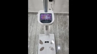 Medinza Height, Weight & BMI scale operating Body Mass Index Calculate Your BMI using Machine
